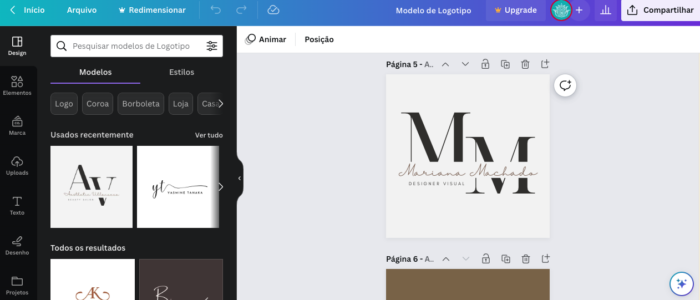Crie um Logotipo Online Grátis com Imagens no Canva e faça seu Negócio se Destacar!